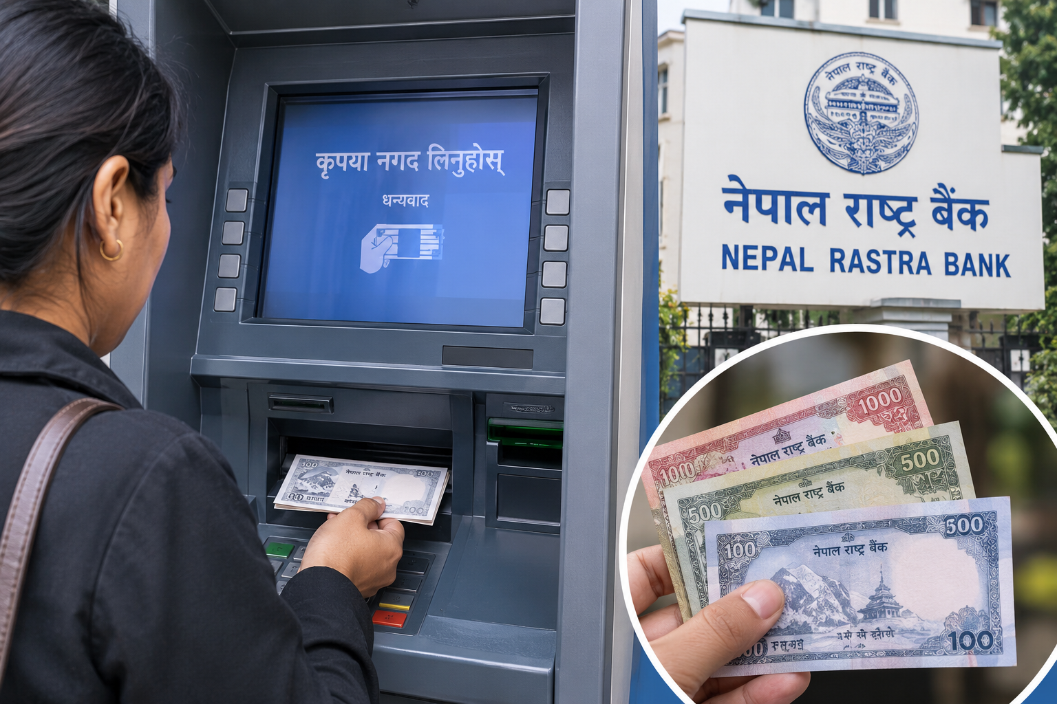 दसैँमा एटीएमबाटै १०० रुपैयाँका नोट निकाल्ने व्यवस्था गर्न राष्ट्र बैंकको निर्देशन